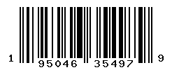 UPC barcode number 195046354979