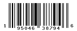 UPC barcode number 195046387946