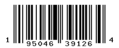 UPC barcode number 195046391264