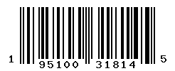 UPC barcode number 195100318145