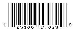 UPC barcode 195100370389