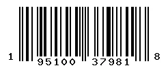 UPC barcode 195100379818