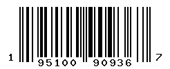 UPC barcode number 195100909367