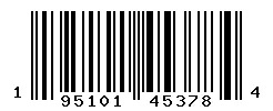 UPC barcode 195101453784