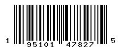 UPC barcode 195101478275