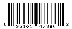 UPC barcode 195101478862