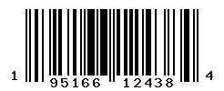 UPC barcode number 195166124384