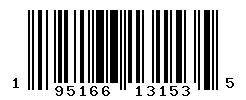 UPC barcode number 195166131535