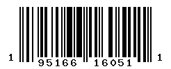 UPC barcode number 195166160511 lookup