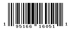 195166160511 barcode
