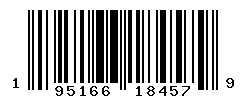 UPC barcode number 195166184579