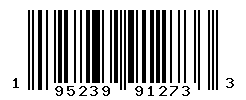 UPC barcode number 195239912733