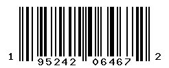 UPC barcode 195242064672