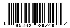 UPC barcode 195242087497
