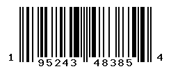 upc 195243483854 barcode image