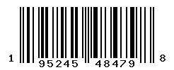 UPC barcode number 195245484798 lookup