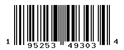 UPC barcode number 195253493034 lookup