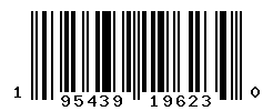 UPC barcode number 195439196230 lookup