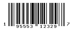 UPC barcode number 195553123297