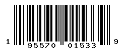 UPC barcode number 195570015339