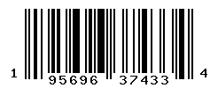 UPC barcode number 195696374334