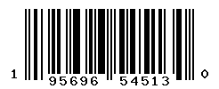 UPC barcode number 195696545130