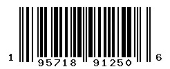UPC 195718912506 barcode image