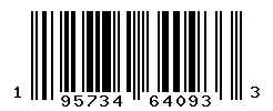 UPC barcode number 195734640933