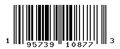 UPC barcode number 195739108773