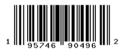 UPC barcode number 195746904962