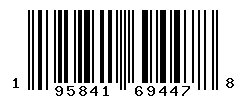 UPC barcode number 195841694478