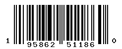 UPC barcode number 195862511860 lookup