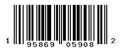 UPC barcode 195869059082