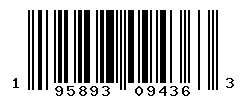 UPC barcode number 195893094363