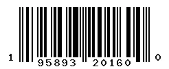 UPC barcode 195893201600