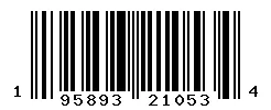UPC barcode 195893210534