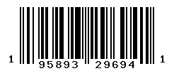 UPC barcode number 195893296941