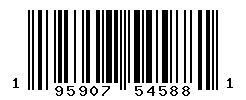 UPC barcode number 195907545881