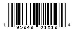 UPC barcode 195949010194