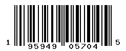 UPC barcode 195949057045