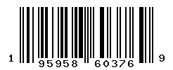 UPC barcode number 195958603769
