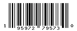 UPC barcode 195972795730