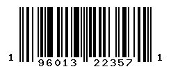 upc 196013223571 barcode image