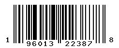 upc 196013223878 barcode image