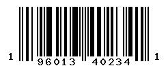 upc 196013402341 barcode image