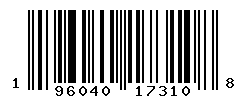 UPC barcode number 196040173108