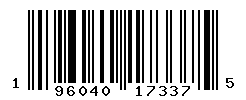 UPC barcode number 196040173375