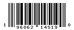 UPC barcode number 196062145190 lookup