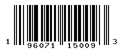 196071150093 barcode