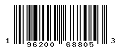 UPC barcode number 196200688053